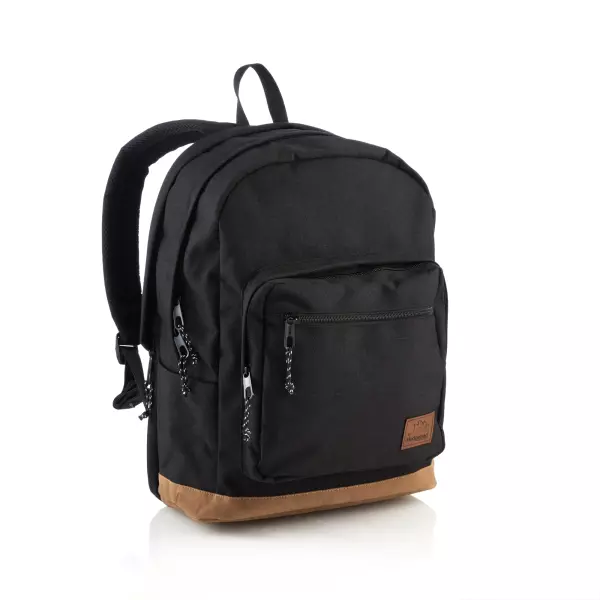 HEDGEBAG HB3320-01 SIRT ÇANTASI 2 GÖZ- SİYAH 8681506308092