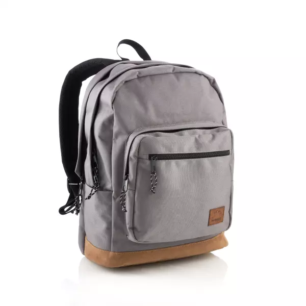 HEDGEBAG HB3320-09 SIRT ÇANTASI 2 GÖZ- GRİ 8681506308146